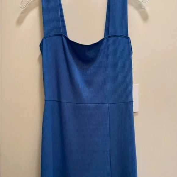 Reformation Cassi Blue Midi Dress NWT - Picture 12 of 12